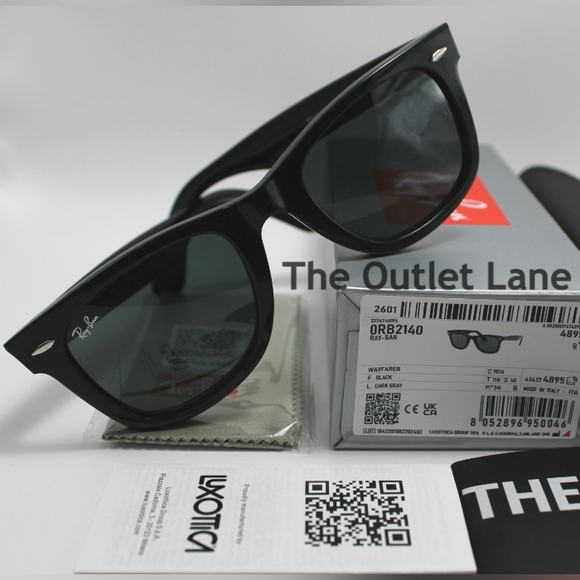 Model Display RayBan Wayfarer All Black RB2140 - Picture 1 of 16
